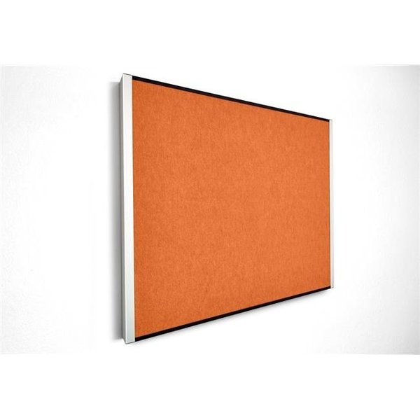 Iceberg Iceberg 34012 24 x 38 in. Beveled Edge Felt Bulletin Boards; Orange 34012